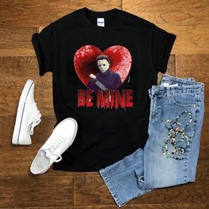 Michael Myers valentine tshirt